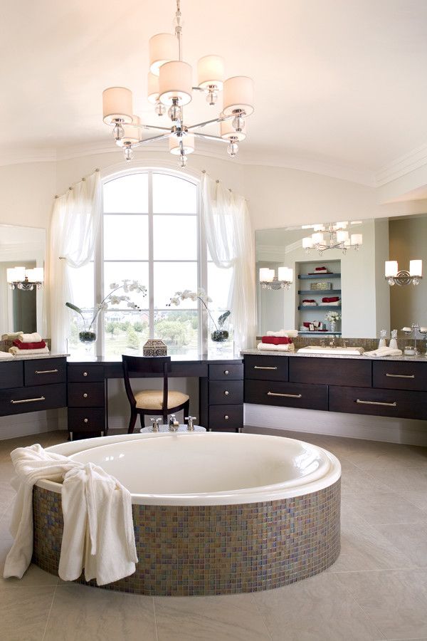 Estridge Homes for a Contemporary Bathroom with a Contemporary and Interiors by Estridge Homes