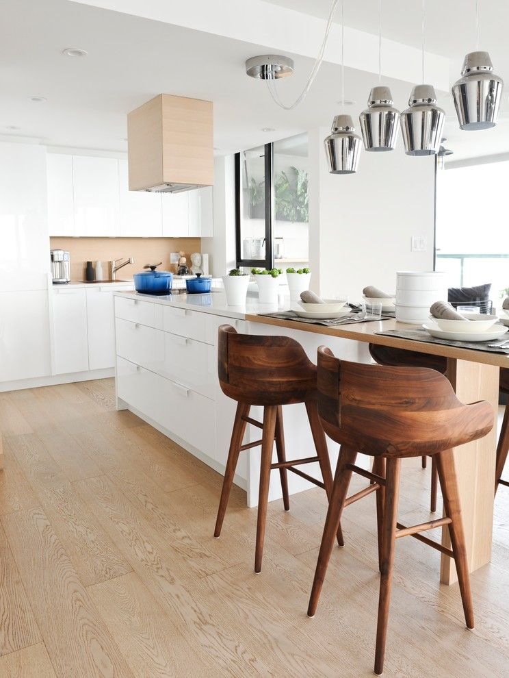 Eureka Lighting for a Modern Kitchen with a Accessories and West 2nd Street, North Vancouver by Gaile Guevara