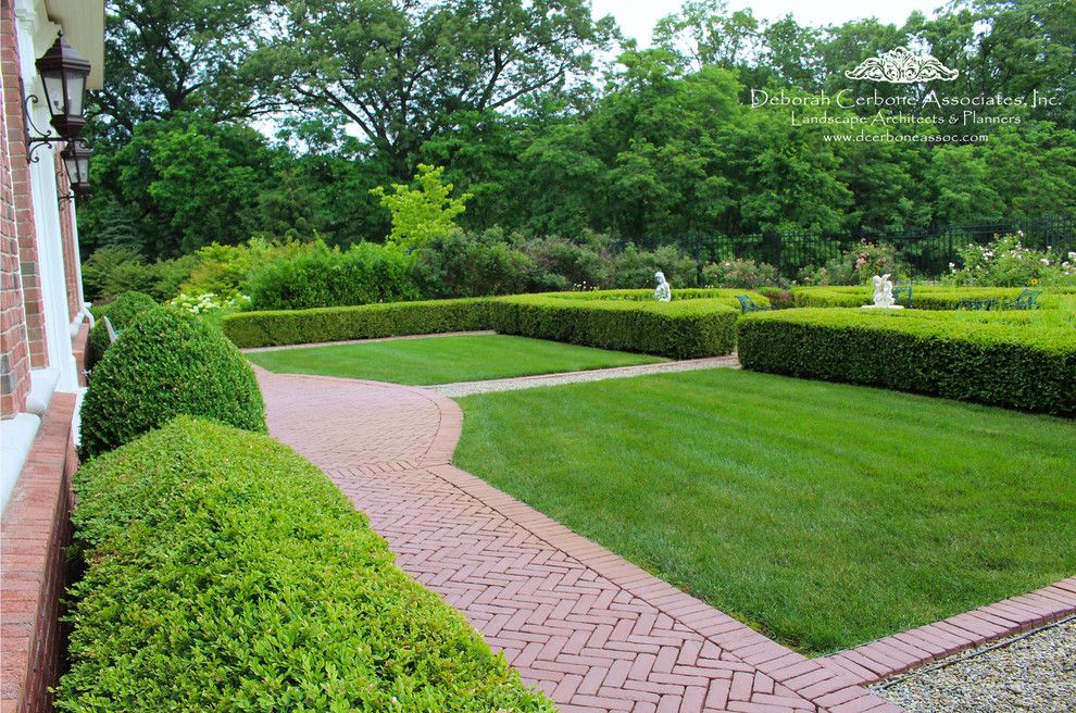 Fairway Lawns for a Traditional Spaces with a Manor Home and Fairway Manor Home by Deborah Cerbone Associates, Inc.