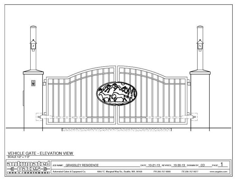 Farmington Valley Equipment for a  Spaces with a Entrance and Maple Valley Project by Automated Gates & Equipment