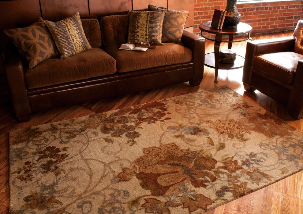 Feizy for a Traditional Living Room with a Traditional and Feizy Rugs by Feizy Rugs