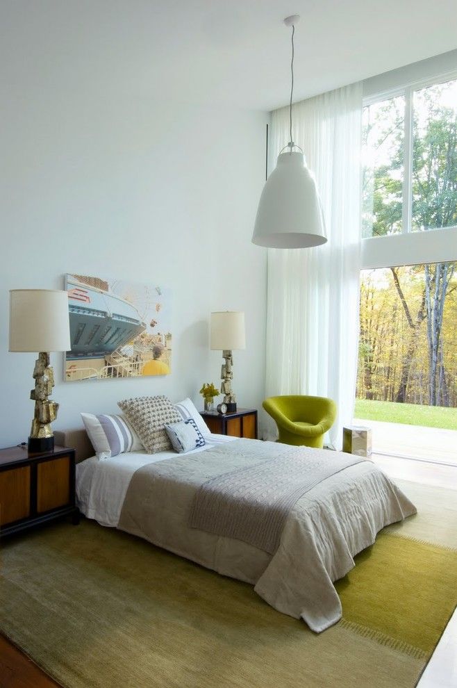 Feng Shui Bedroom for a Eclectic Bedroom with a Bed Pillows and Texas Hill House Bedroom by Incorporated