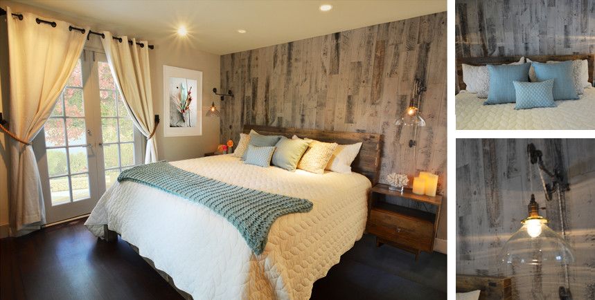 Feng Shui Bedroom for a Rustic Bedroom with a Modern Farmhouse and Rustic Modern Master Bedroom by Kim Colwell Design