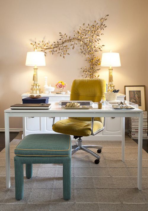 Fenton Home Furnishings for a Shabby Chic Style Home Office with a Office Chair and Domicile Id by for People Design