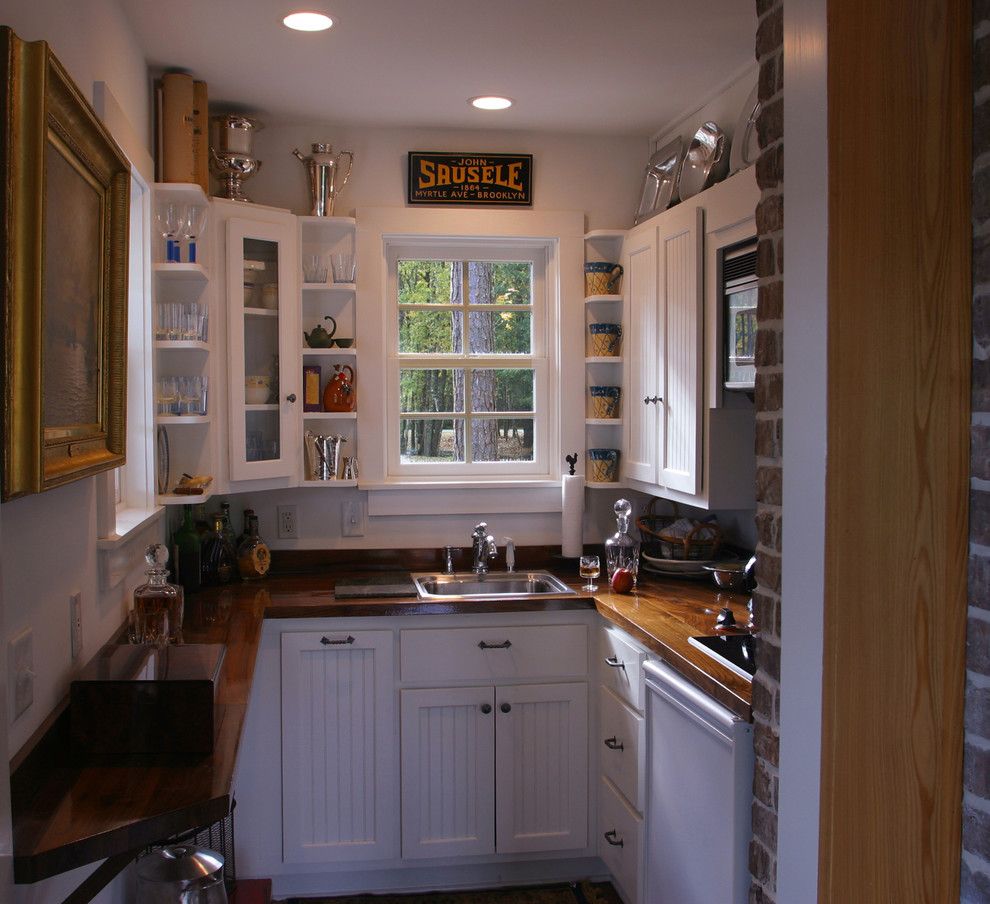 Ferguson Plumbing Supplies for a Traditional Kitchen with a Adirondack and Copp Boat House by Gerald D. Cowart, Aia, Leed  Ap