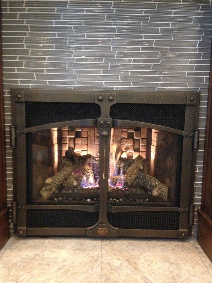 Fireplace Xtrordinair for a Traditional Spaces with a Iron Works Doors and Fireplacextrordinair 564ho by Croft Sales and Service