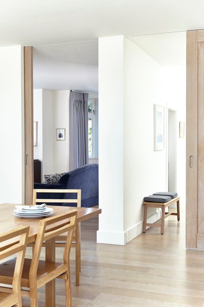 Fitzpatrick Furniture for a Contemporary Dining Room with a Renovation and Extension and South Dublin House by Fitzpatrick & Mays Architects