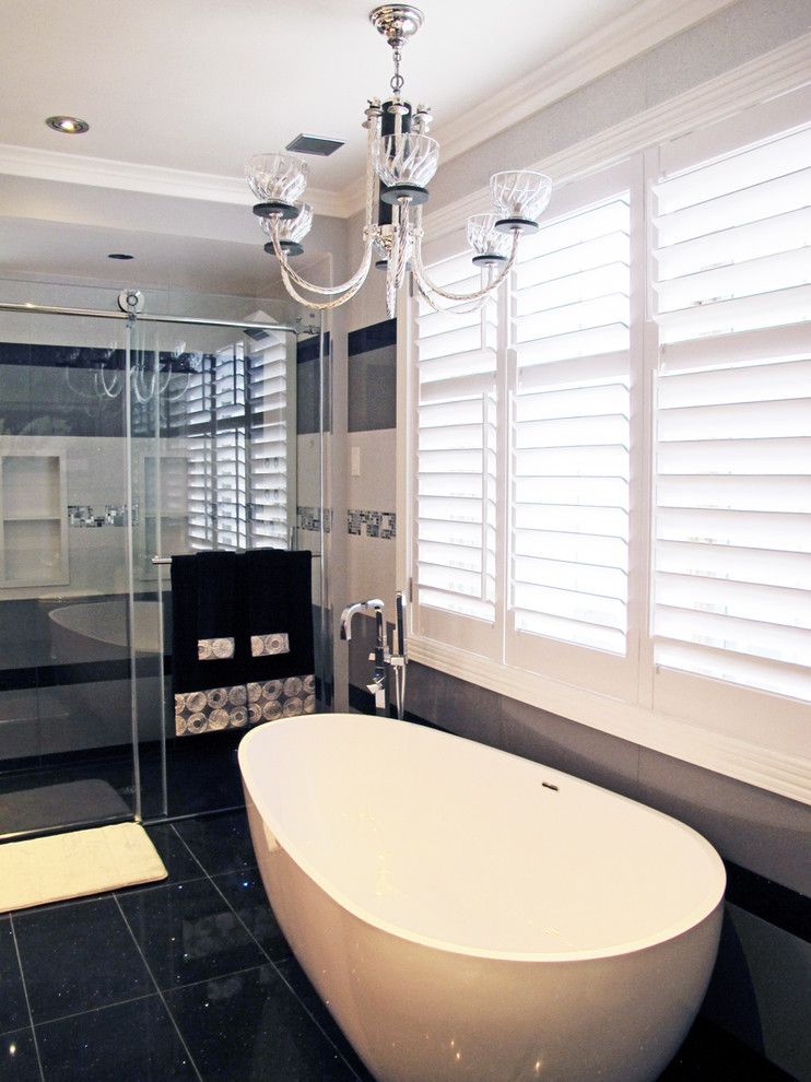 Fleurco for a Contemporary Bathroom with a Contemporary and Hi Class Master Bathroom by Toc Design