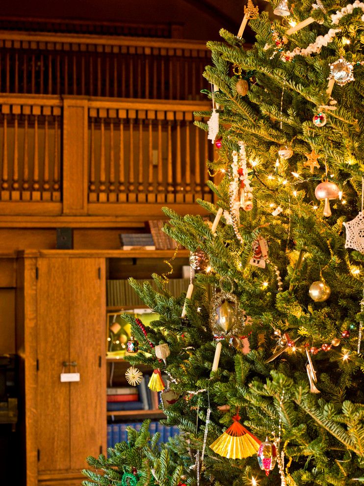 Frank Lloyd Wright Home and Studio for a Traditional Family Room with a Oak Park and Frank Lloyd Wright Home & Studio by Cynthia Lynn Photography