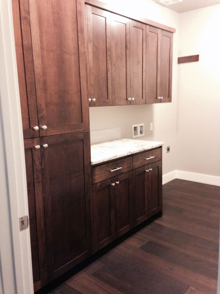 Furniture on Consignment Wichita Ks for a Contemporary Laundry Room with a Kitchen and Alta Vista Collection: Historic Oak, Photos From Wichita, Ks Homeowner by Hallmark Floors