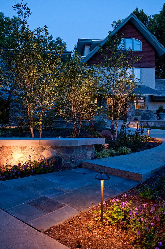 Fx Luminaire for a Craftsman Landscape with a Copper Light and Brookfield   Eclectic Craftsman by Ginkgo Leaf Studio