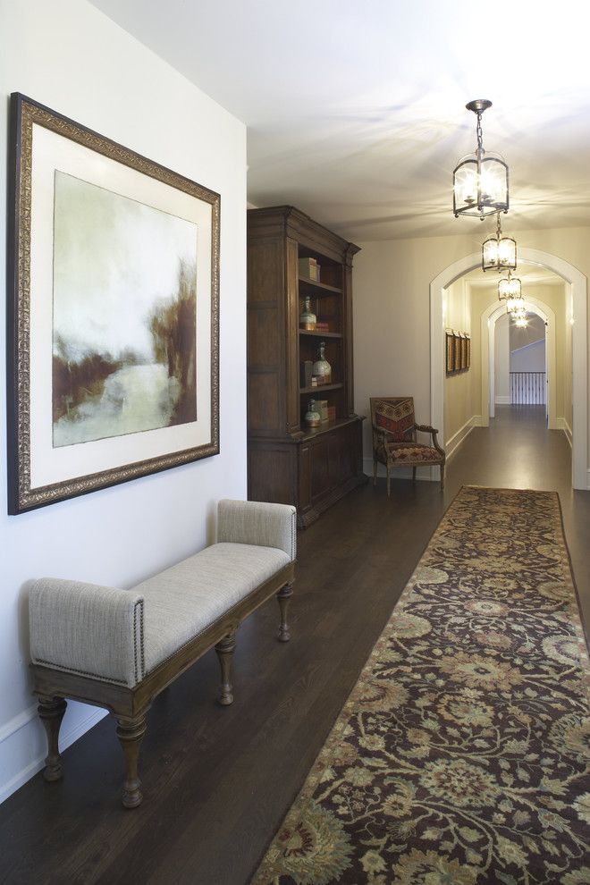 Gabberts Furniture for a Eclectic Hall with a Beautiful and Hallway by Gabberts Design Studio