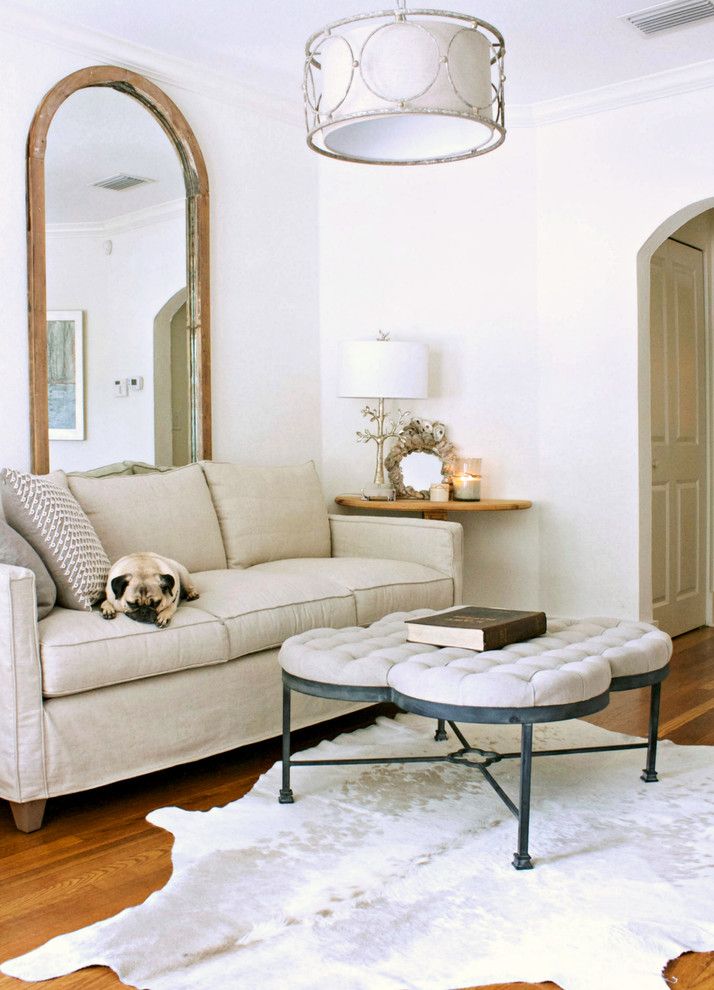 Gabby Furniture for a Transitional Living Room with a My Houzz and My Houzz: Gagnon Residence by Mina Brinkey