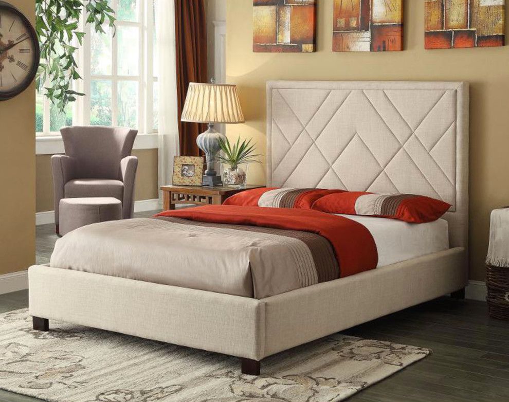 Galleria Furniture for a Contemporary Bedroom with a Bedroom and Fine Furniture by Galleria by Najarian Interiors