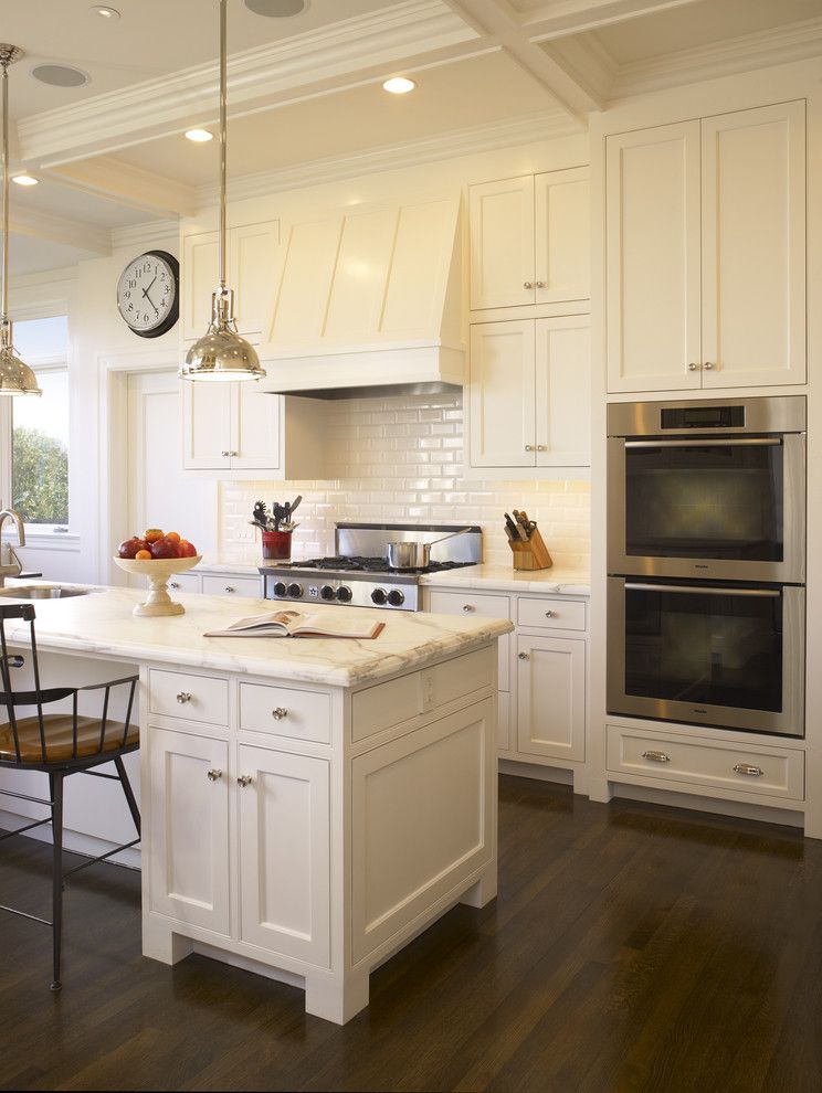 Gardner White Clearance for a Traditional Kitchen with a Traditional and Buena Vista Residence   Think White with a Touch of Color by Gast Architects