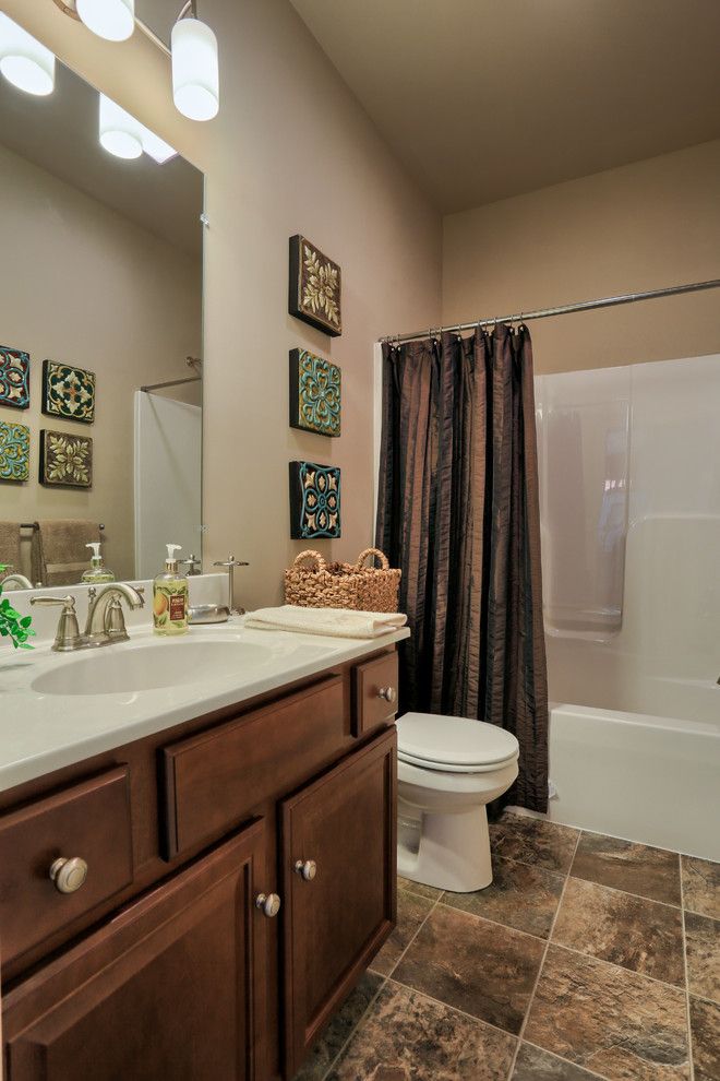 Garman Builders for a Traditional Bathroom with a Shower Curtains and 607 Kiera Lane by Garman Builders Inc.