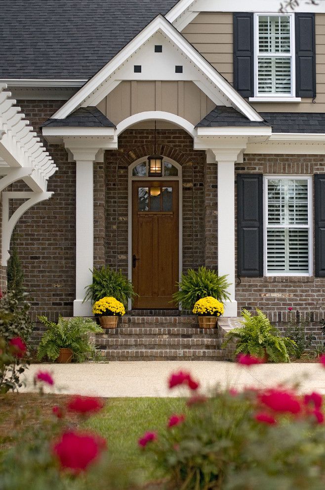 General Shale Brick for a Eclectic Exterior with a Eclectic and Hemingway's Cottage by Blue Sky Building Company