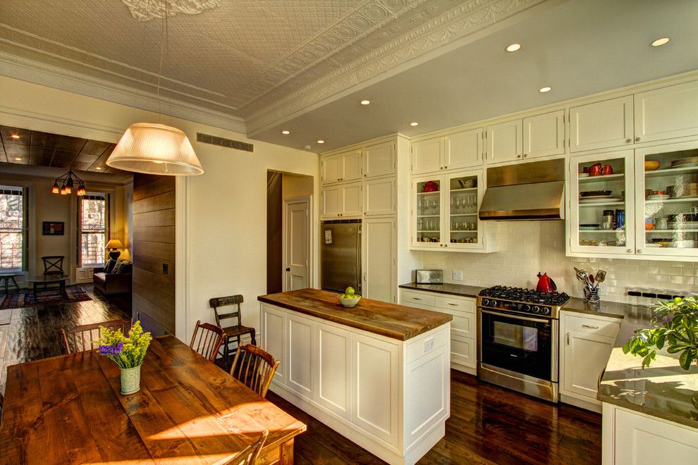 Get Rid of Fruit Flies for a Victorian Kitchen with a Stainless Steel and Park Slope Brownstone by Ben Herzog