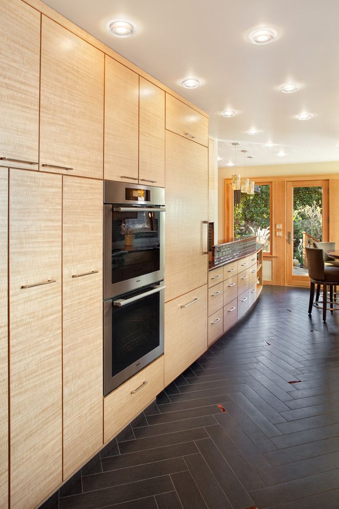 Getting Rid of Mosquitoes for a Contemporary Kitchen with a Grey Floor and Grant Park Kitchen Remodel by Giulietti Schouten Architects