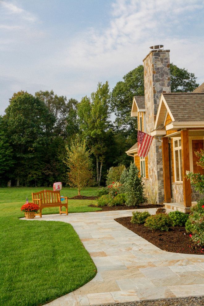 Gibbs Landscaping for a Craftsman Spaces with a Landscapers Albany Ny and Paver Patios, Stone Patios, Retaining Walls | Albany, Troy, Clifton Park, Latham by Pearl Landscaping & Patio Company