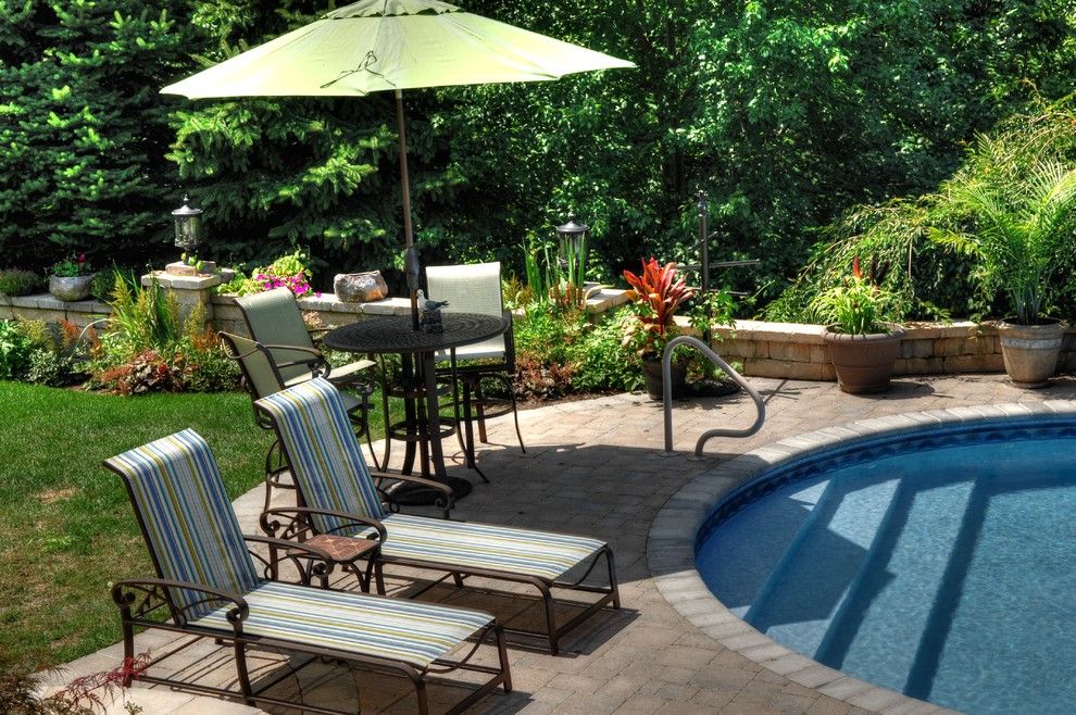 Goodall Pools for a Tropical Pool with a Tropical and Outdoor Pool with Lounge by Goodall Pools & Spas