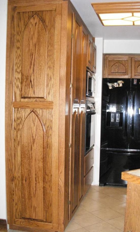 Gothic Cabinet For A Traditional Kitchen With A Classic Home And