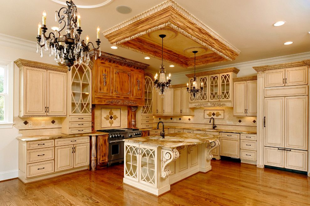 Gothic Cabinet for a Traditional Kitchen with a Traditional and Rockville, Md Kitchen Renovation by Ferguson Bath, Kitchen & Lighting Gallery