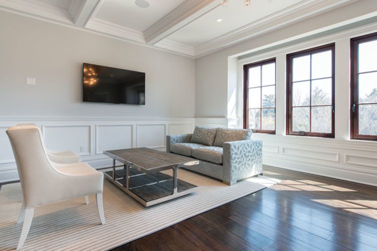 Grafton Furniture for a Transitional Living Room with a Custom and Hamptons Project by Grafton Furniture