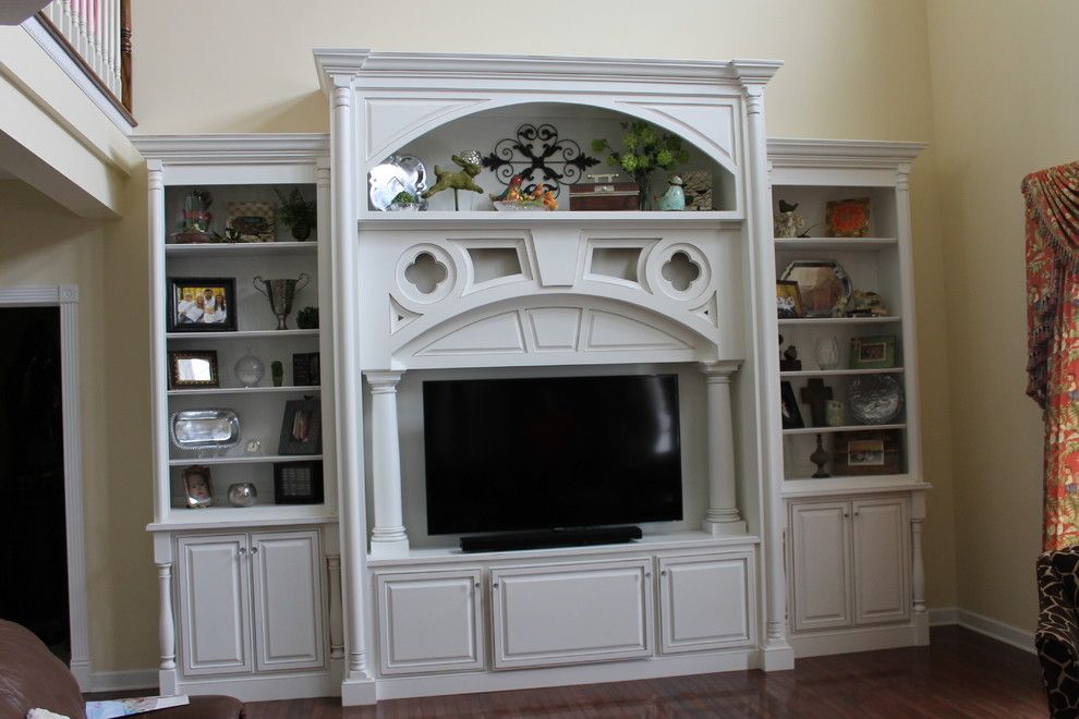 Greenfield Cabinets for a  Spaces with a  and Entertainment Center by Greenfield Cabinets