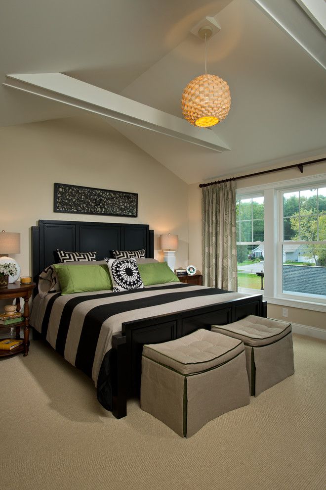 Greenfront Furniture for a Traditional Bedroom with a Saratoga and 2013 Showcase of Homes by Belmonte Builders