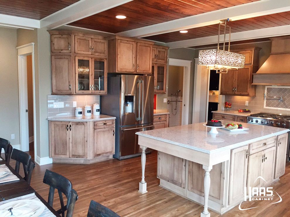 Haas Cabinets For A Rustic Kitchen With A Kitchen Cabinets And