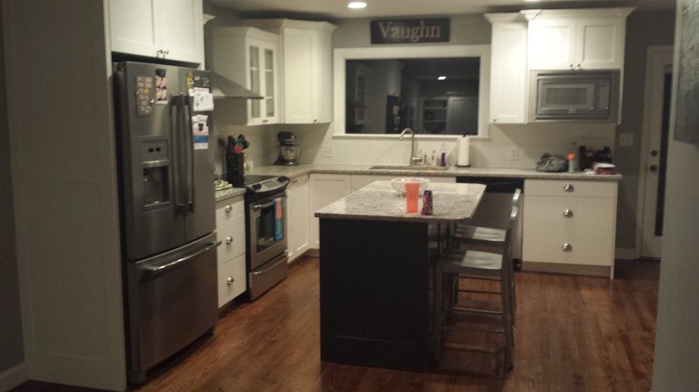 Hahn Appliance Tulsa for a Traditional Kitchen with a Tulsa Remodel and Vaughn' Remodel by Arches Construction Corp.
