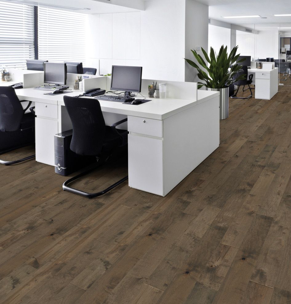 Hallmark Hardwoods for a Modern Home Office with a High End Wood Floors and Moderno Commercial Collection Under Hallmark Hardwoods by Hallmark Floors by Hallmark Floors