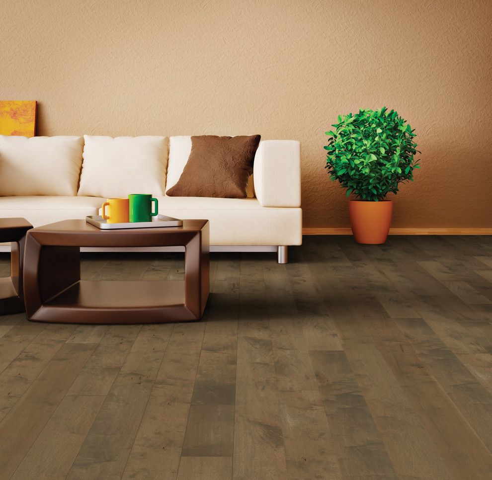 Hallmark Hardwoods for a Transitional Living Room with a Hallmark Floors Moderno Collection and Oyster Bay Moderno Collection Under Hallmark Hardwoods by Hallmark Floors by Hallmark Floors