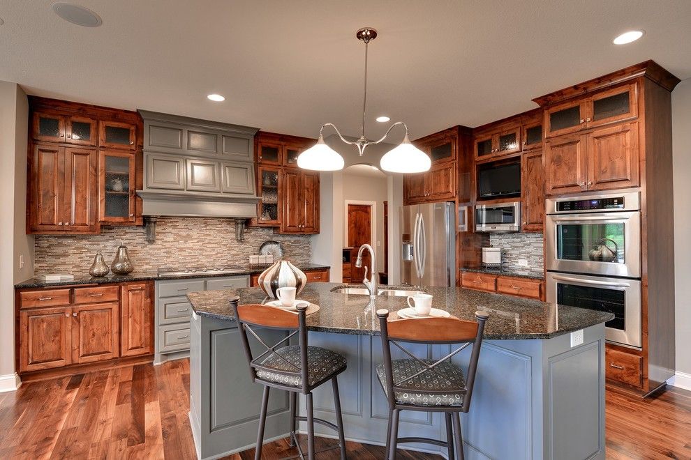 Hanson Builders for a Traditional Kitchen with a Traditional and 16315 54th Ave N, Plymouth   Spring Meadows by Hanson Builders, Inc.