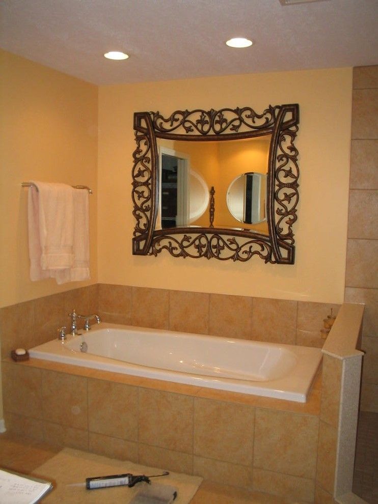 Hartville Hardware for a Traditional Bathroom with a Traditional and Bathroom Renovation by Kirby Mast of Hartville Hardware