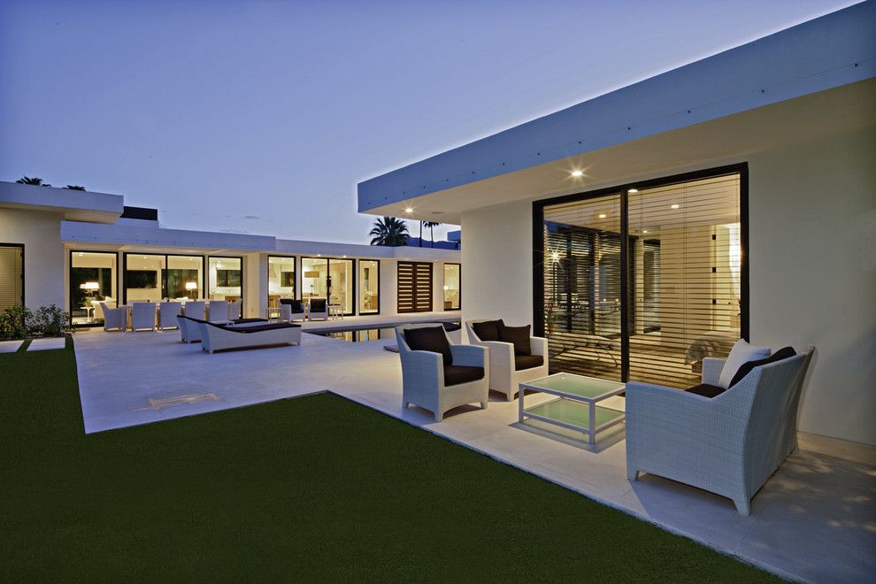 Hdhd for a Modern Exterior with a Modern and Rancho Mirage by Martin Kobus Home