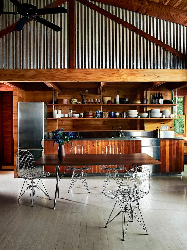 Herman Miller Outlet for a Modern Kitchen with a Nelson and Herman Miller Eames Wire Chairs Kitchen Dining by Herman Miller