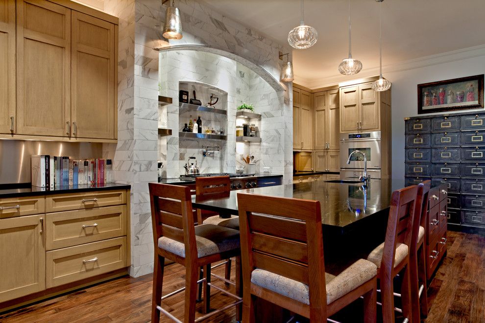 Hermitage Lighting for a Modern Kitchen with a Under Cabinet Lighting and Kitchens by Hermitage Kitchen Design Gallery