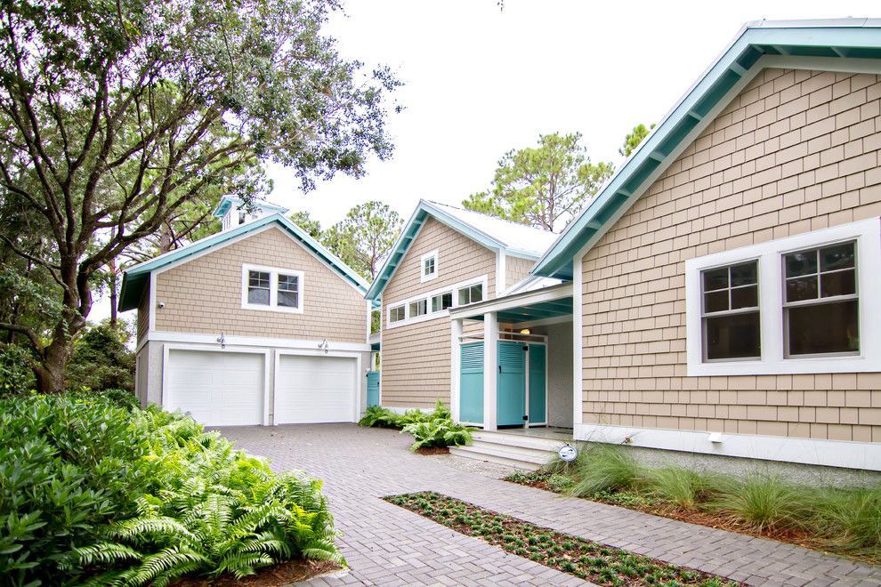 Hgtv Smart Home for a Tropical Garage with a Brick Driveway and Hgtv Smart Home 2013 by Glenn Layton Homes