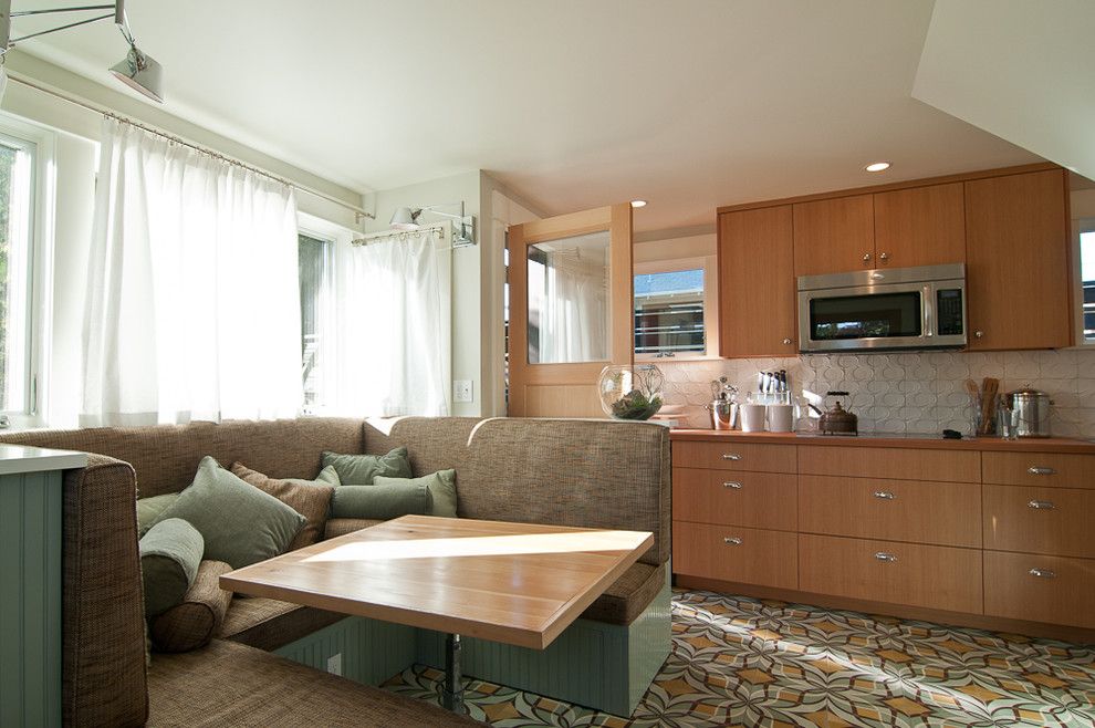 Hilltop Trailer Sales for a Contemporary Kitchen with a Contemporary and My Houzz: Tiny and Tinier; Big Space in a Small House and Smaller Adu. by Louise Lakier