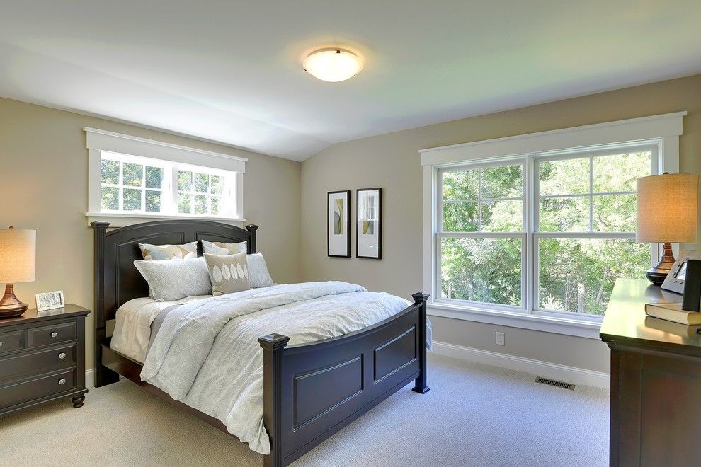 Hirshfields for a Traditional Bedroom with a Drum Shade and 2013 Fall Parade of Homes by Highmark Builders