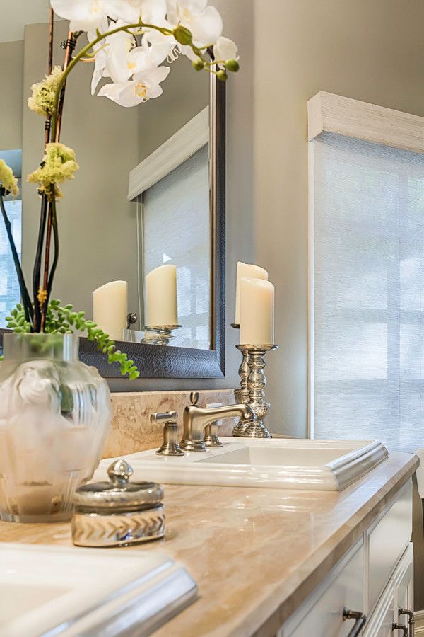 Hobby Lobby Mirrors for a Transitional Bathroom with a Transitional and Master Bath Vanity by Ferguson Bath, Kitchen & Lighting Gallery