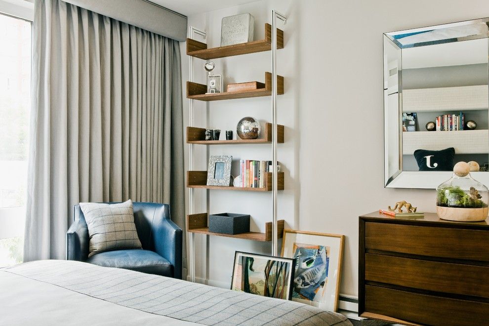 Holland and Sherry for a Contemporary Kids with a Mirror and Boy's Room by Platemark Design