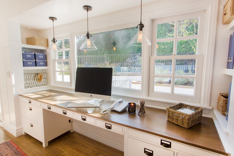 Home Depot Alpharetta for a Traditional Home Office with a Double Hung Window and Iredell St by Thea Home Inc