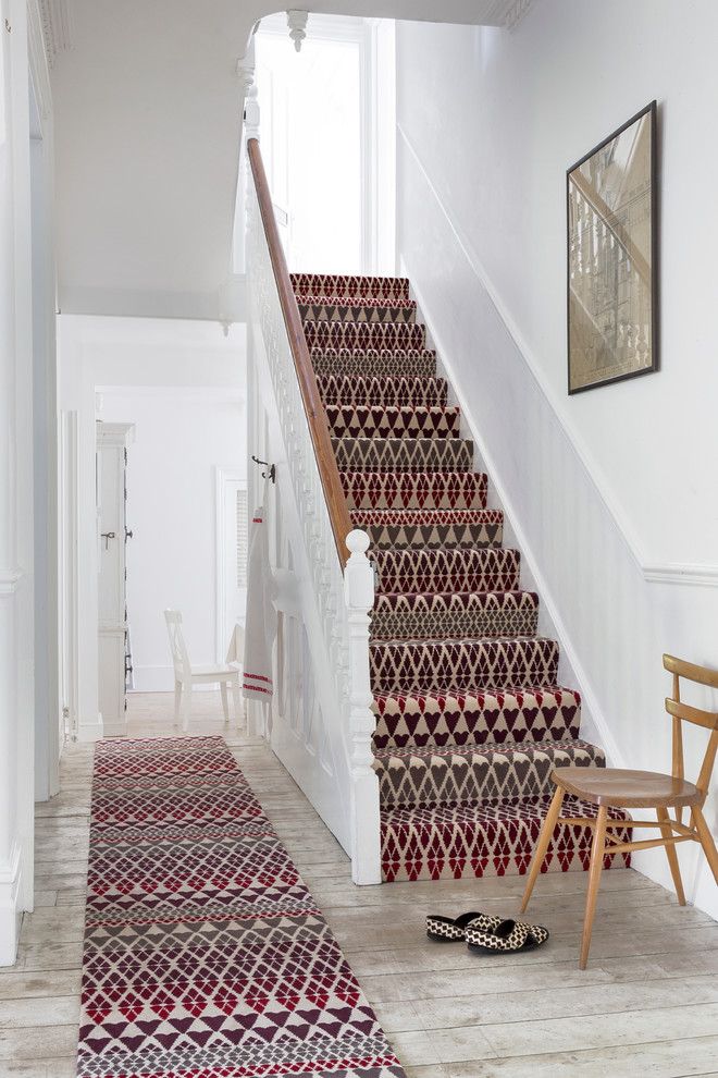 Home Depot Carpet Installation for a Traditional Staircase with a Wall Art and Alternative Flooring   Quirky B Fair Isle Reiko by Alternative Flooring