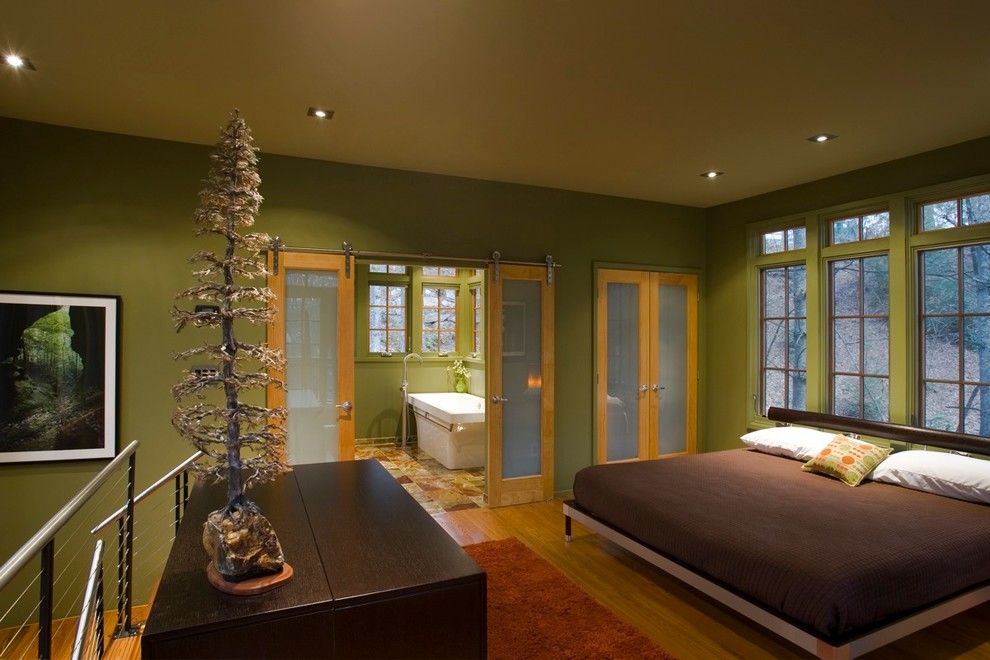 Home Depot Mission Viejo for a Contemporary Bedroom with a Sliding Doors and Treehouse by Thomas Lawton Architect