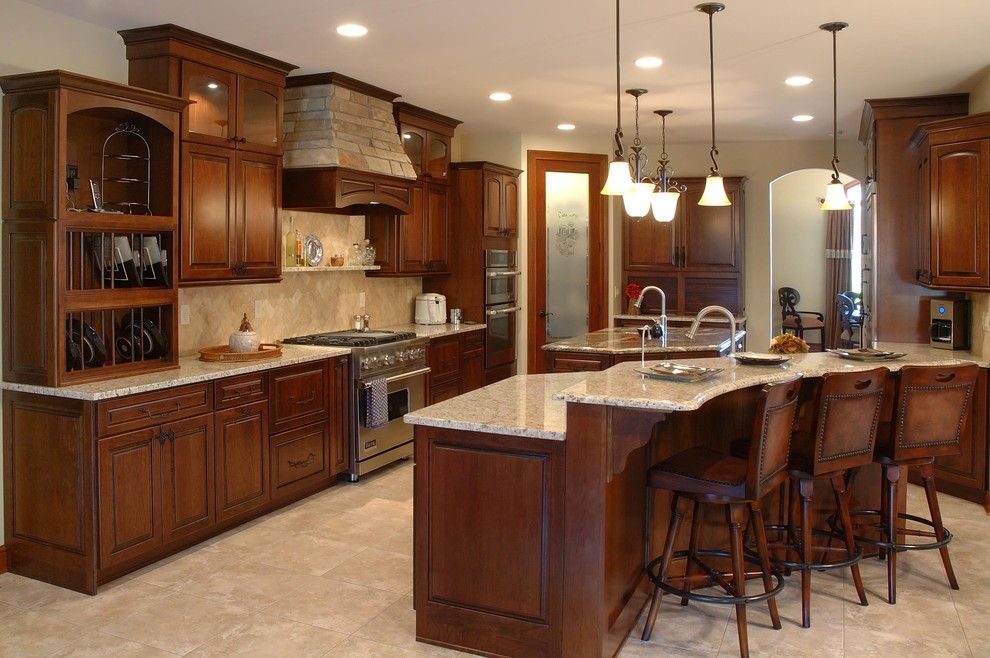 Home Depot Santa Cruz for a Traditional Kitchen with a Recessed Light and Custom Built Home by Otero Signature Homes