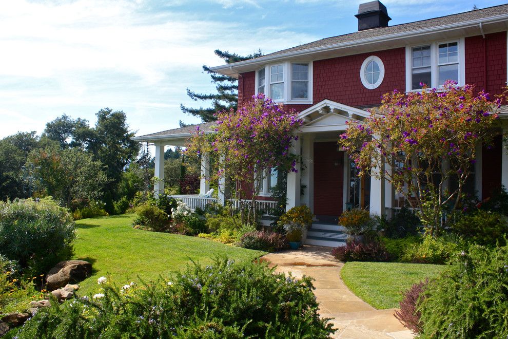 Home Depot Santa Cruz for a Victorian Exterior with a Red Exterior and Exterior by Shannon Malone