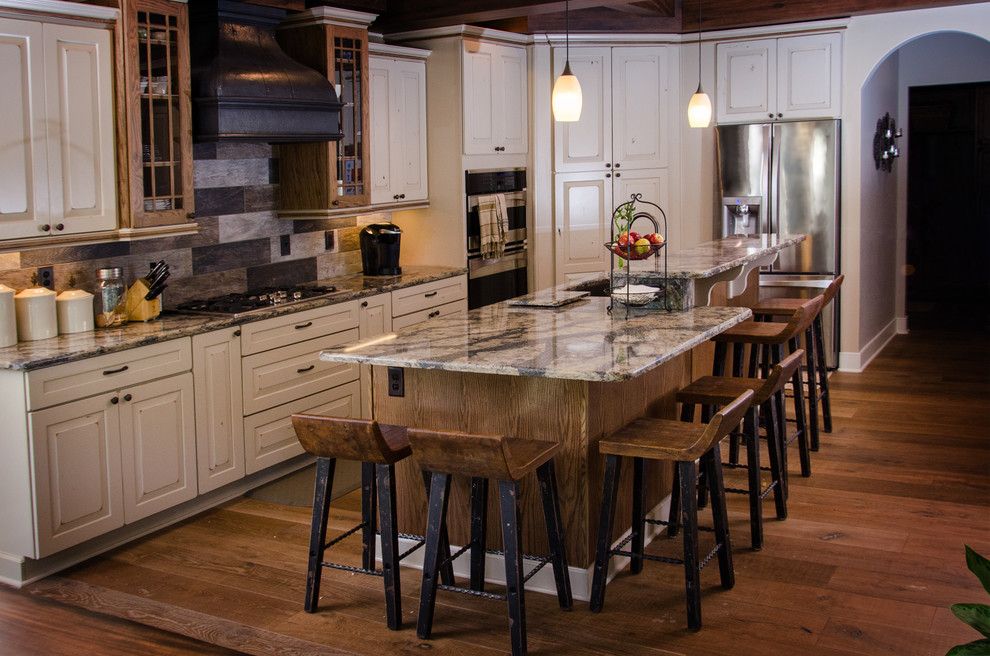 Homecrest Cabinets for a Rustic Kitchen with a Rustic and Gould Kitchen by Innovations by Vp